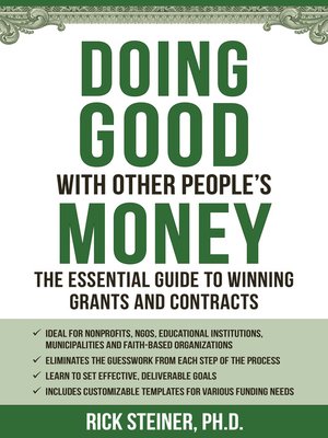 cover image of Doing Good With Other People's Money